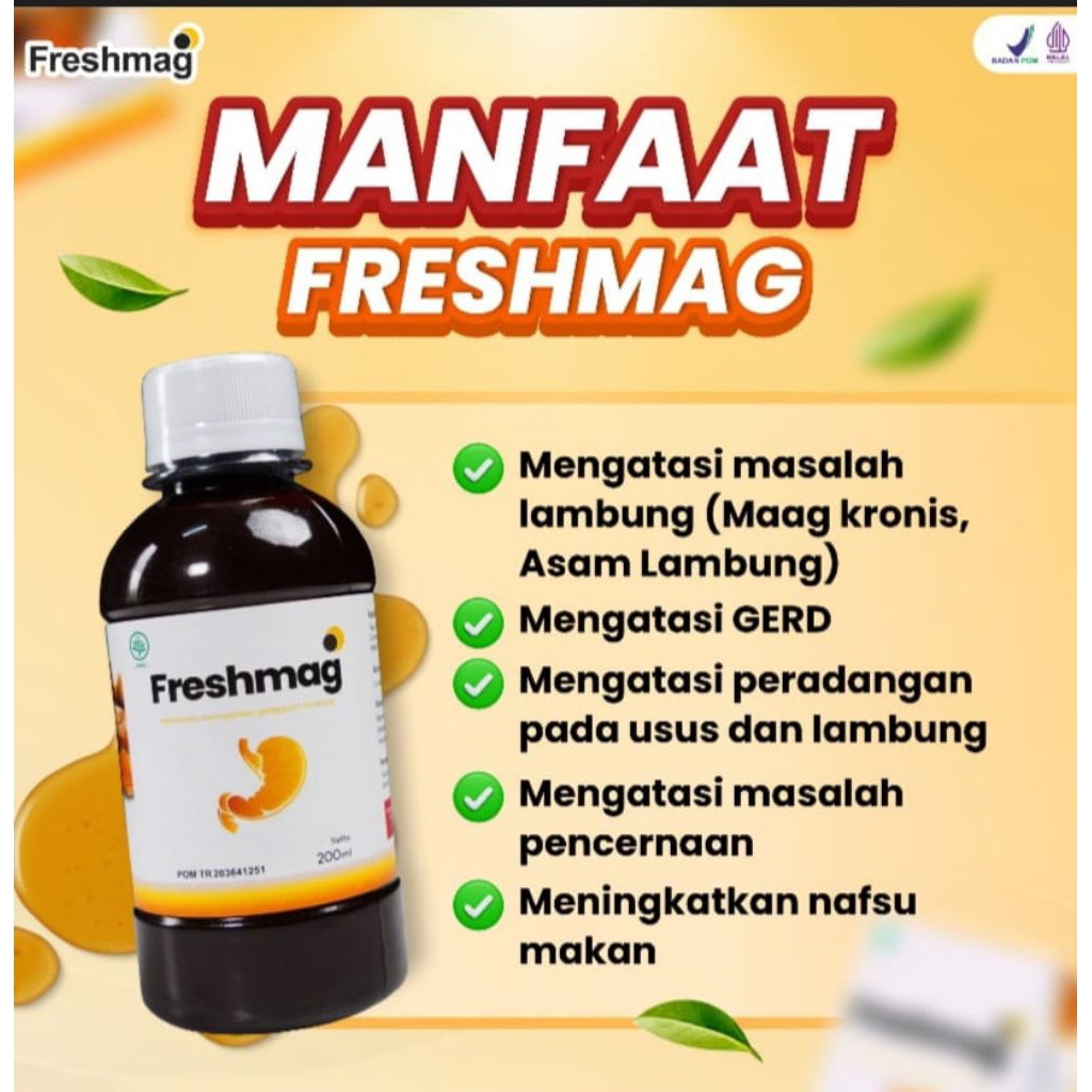 Madu Herbal Freshmag 200ml - Aman, Herbal, Efektif