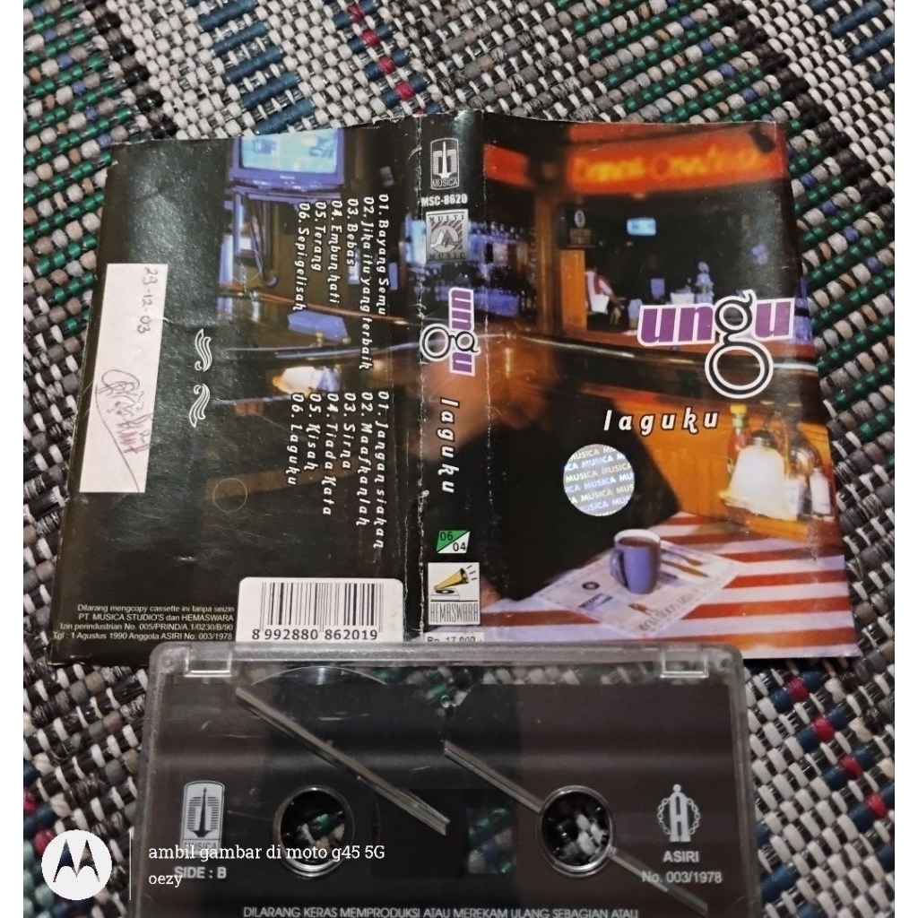 Kaset pita Ungu - laguku