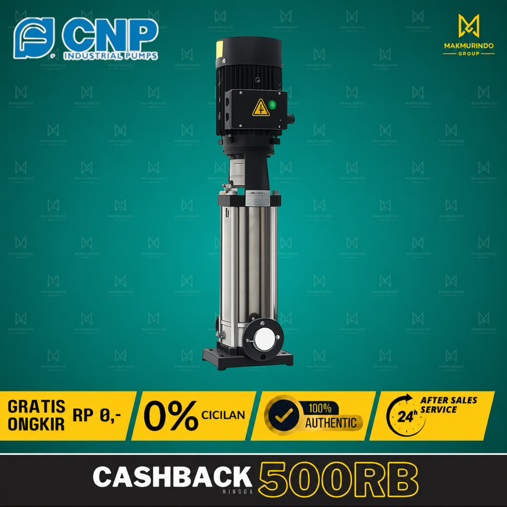 Pompa Booster Vertical Multistage CNP CDLF  4-22 380V 3Phase Pompa Air CNP