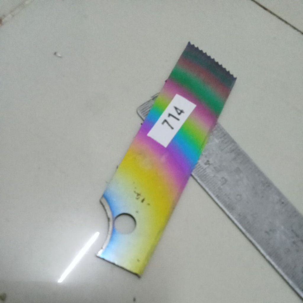Baja HSS M42 Gold Original Bahan Pisau Stek Okulasi Grafting Cangkok Mutik Tiuk Temutik Serut Raut U