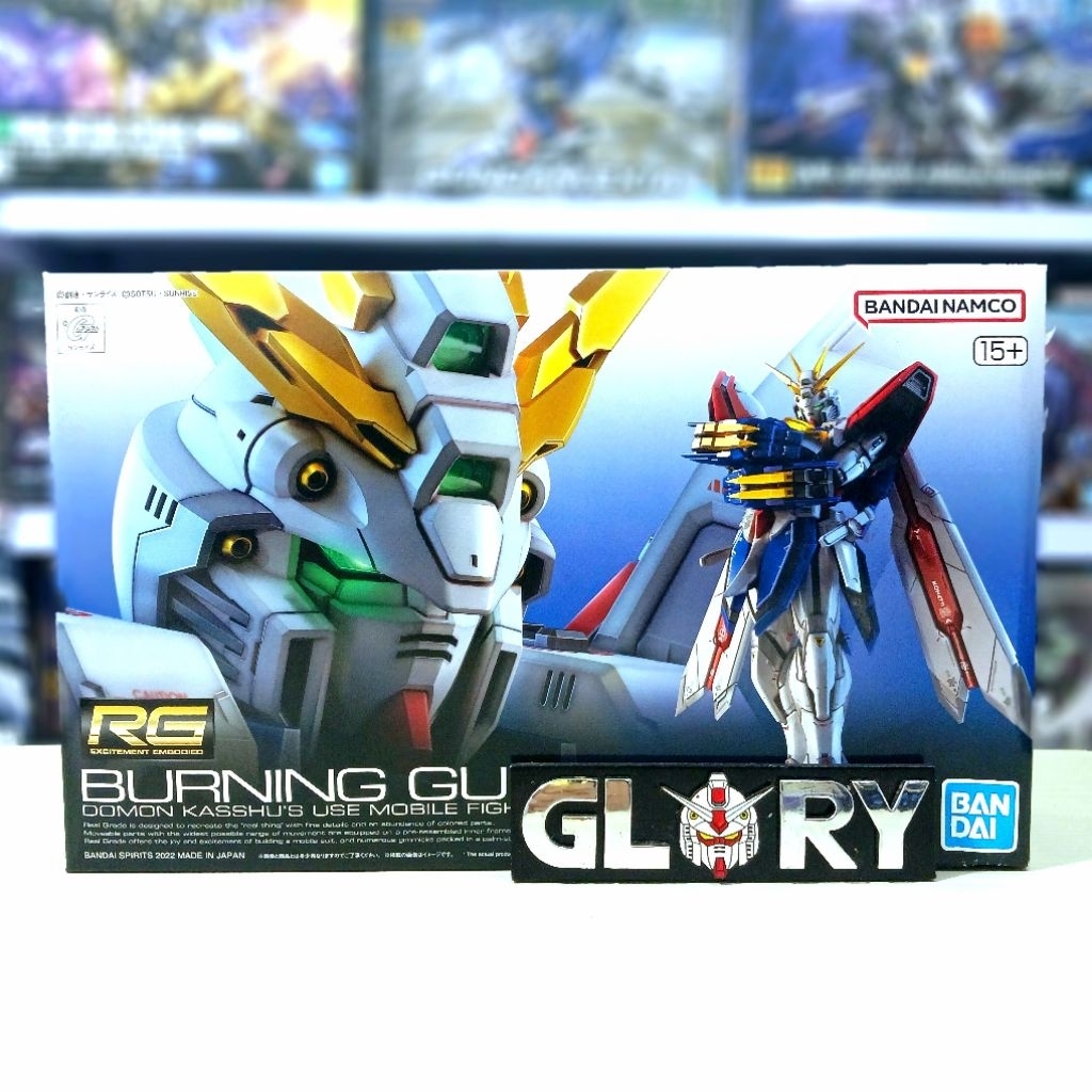 BANDAI RG 1/144 GOD GUNDAM/ BURNING GUNDAM