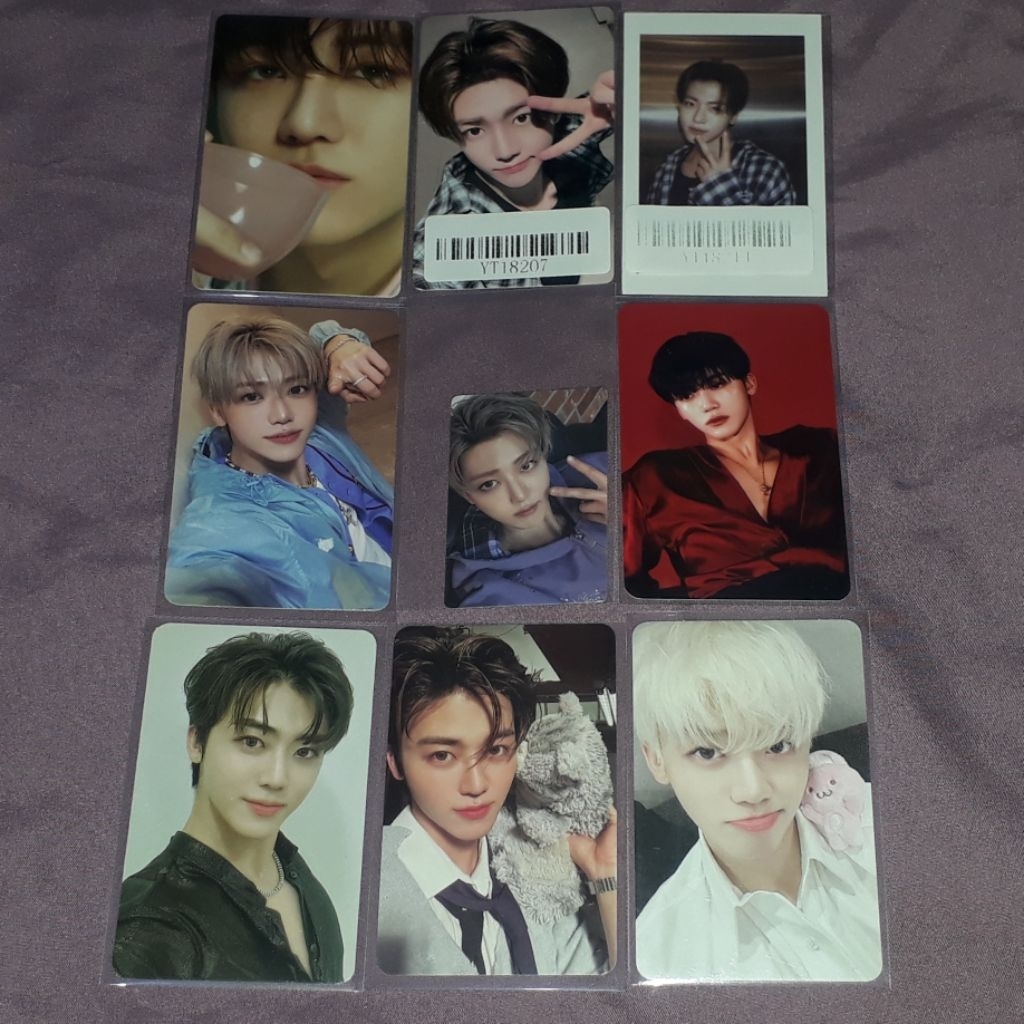wts Jaemin Pinkki Jeno Meuongie Mark Nabon ISTJ POB JNJM Bothsides Dreamscape PC Photocard Official