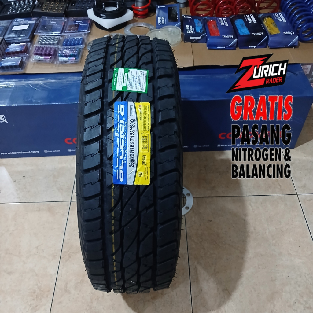 BAN MOBIL 265 75 R16 ACCELERA OMIKRON AT - BAN MOBIL AT RING 16 UKURAN 265/75 R16 - TOKO BAN MOBIL S