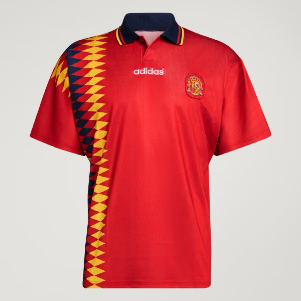 adidas Jersey Spain 1994 Home Collegiate Red BNWT Original Resmi JN3707