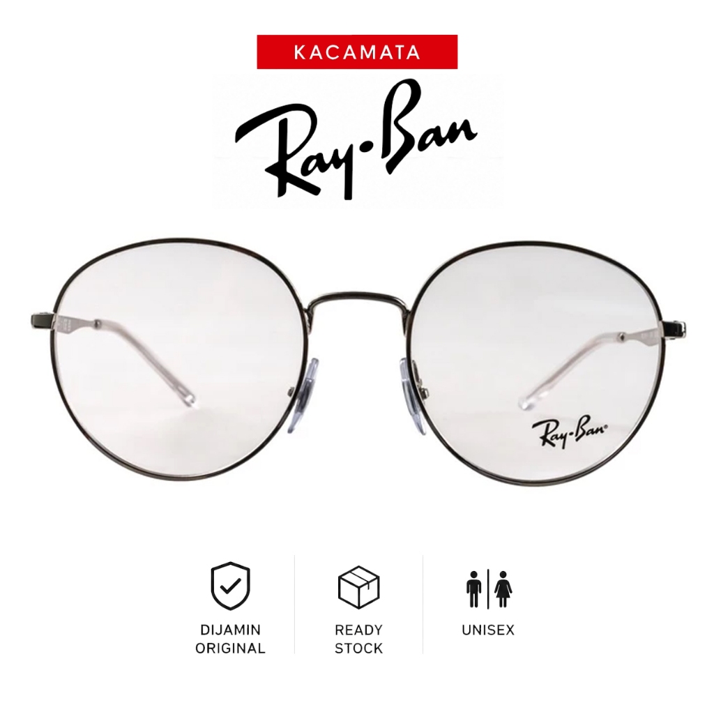 RAYBAN Frame Kacamata Plus Minus Pria Wanita Ori Unisex RB3681V