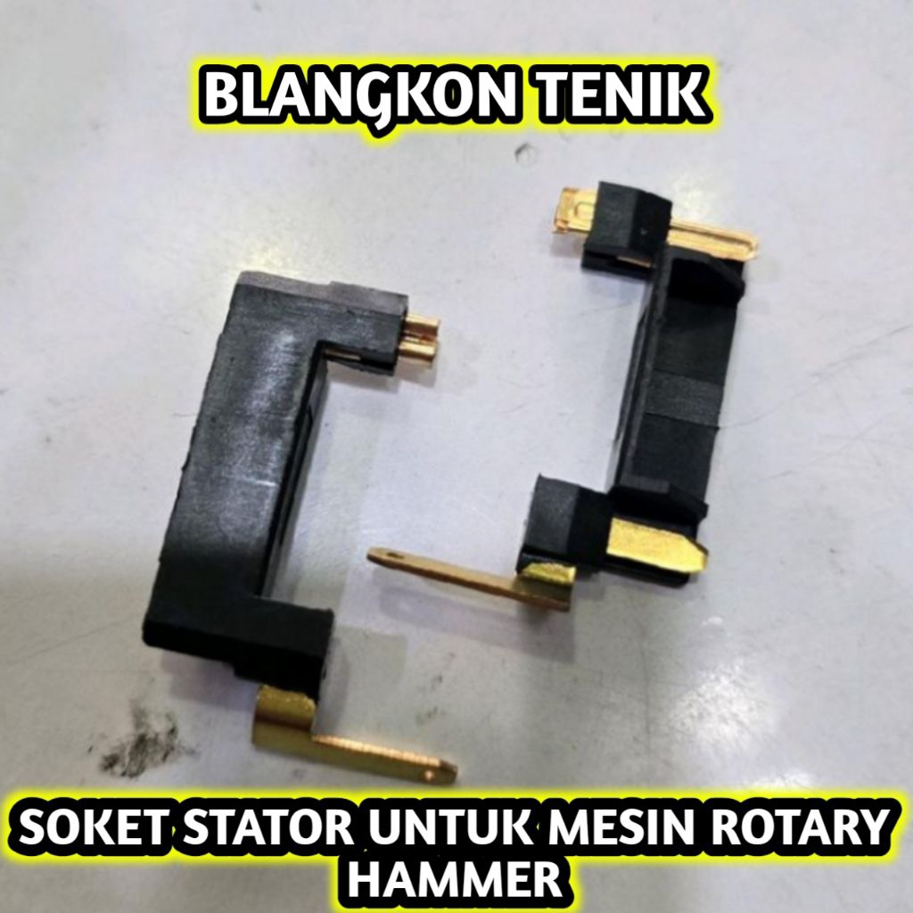 STATOR CONECTOR STATOR BOR HAMMER DRIL UCHIHA UC05 HARGA PER PASANG SOKET STATOR UCHIHA UC05 POLOS