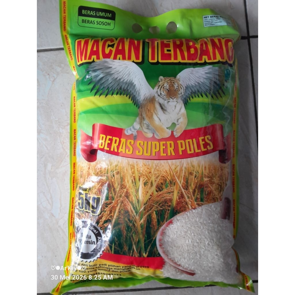 Beras Macan Terbang 5Kg