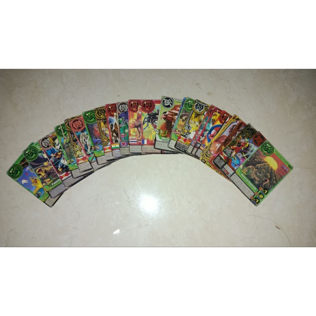 kartu animal kaiser ori set