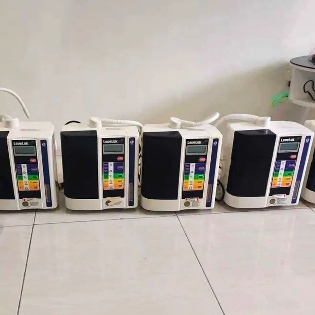 mesin kangen water laveluk SD501 bekas mulus free pompa 7plat