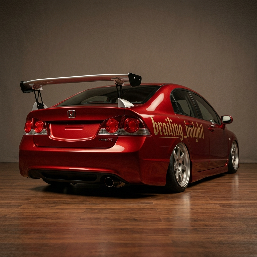 spoiler civic fd typer mugen