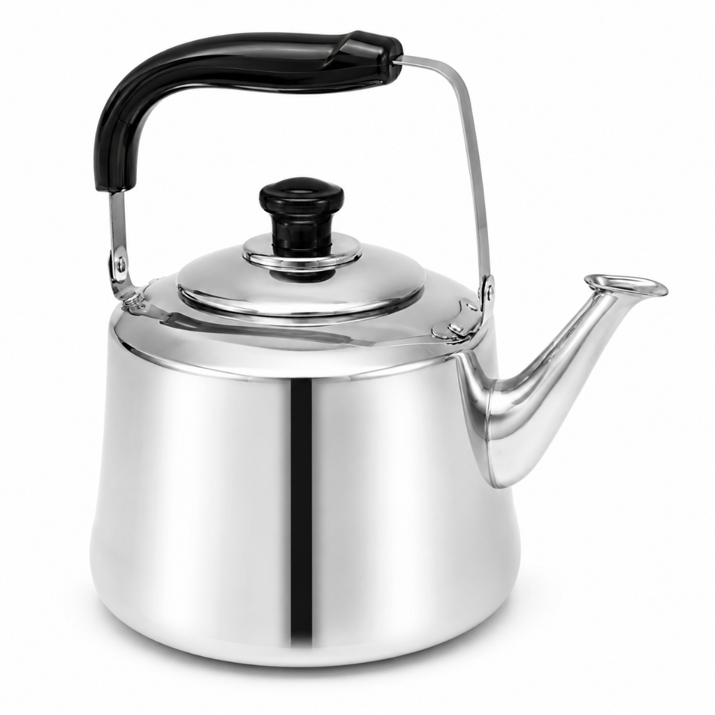 Teko Air Panas Ceret Stainless Steel Premium Tebal Siul Nyaring Awet 3L 4L 5L 6L 7L