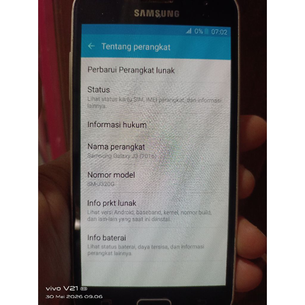 lcd samsung j3 2016 ori oled normal