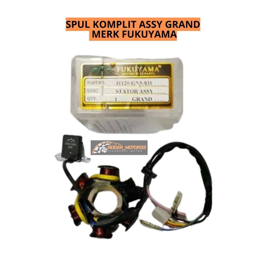 SPUL SPOL KOMPLIT STATOR ASSY GRAND FUKUYAMA