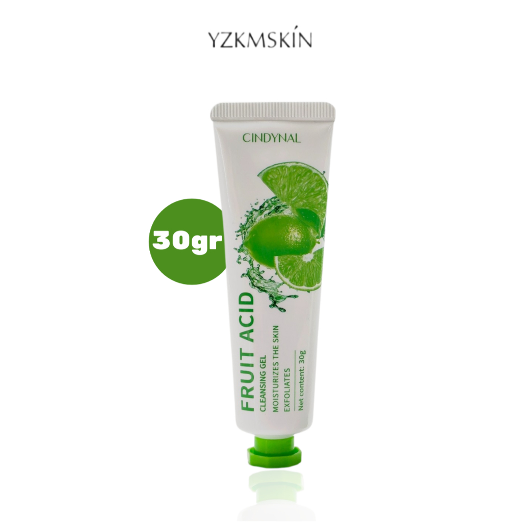 YZKMSKIN - CINDYNAL Fruit Acid Expoliating Gel 30 Gr Facial Exfoliating