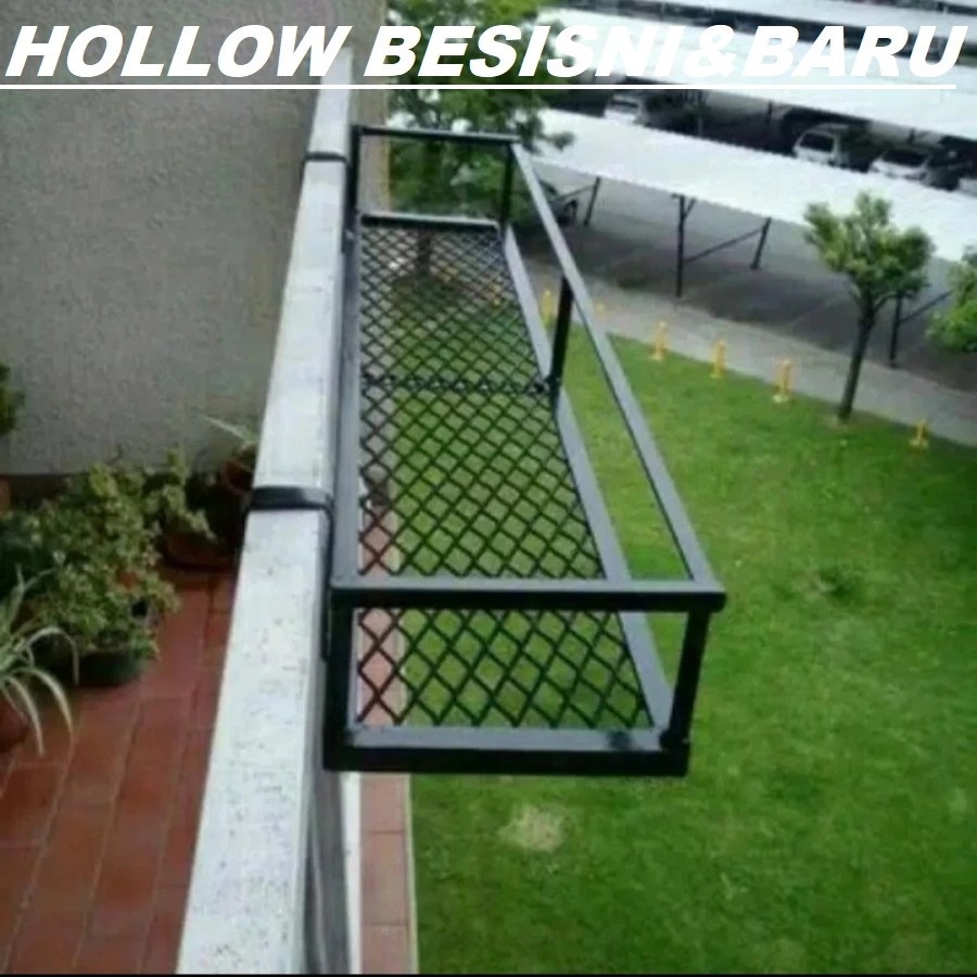 RAK BALKON MINIMALIS/GANTUNGAN POT BUNGA BALKON/GANTUNGAN BALKON MINIMALIS