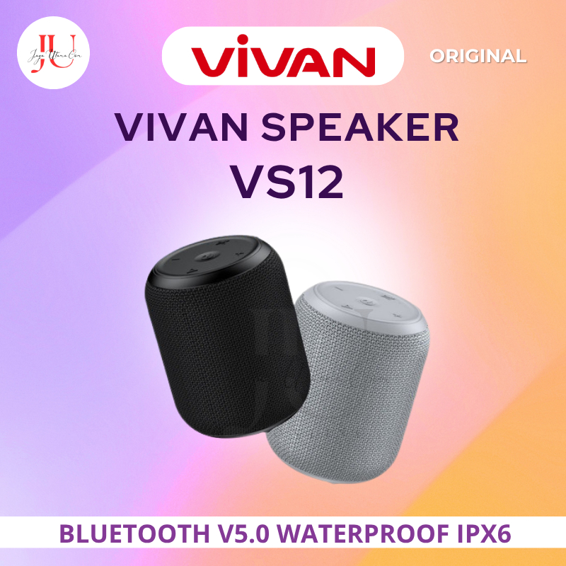 VIVAN Speaker Bluetooth VS12 Audio Portable Mega Bass