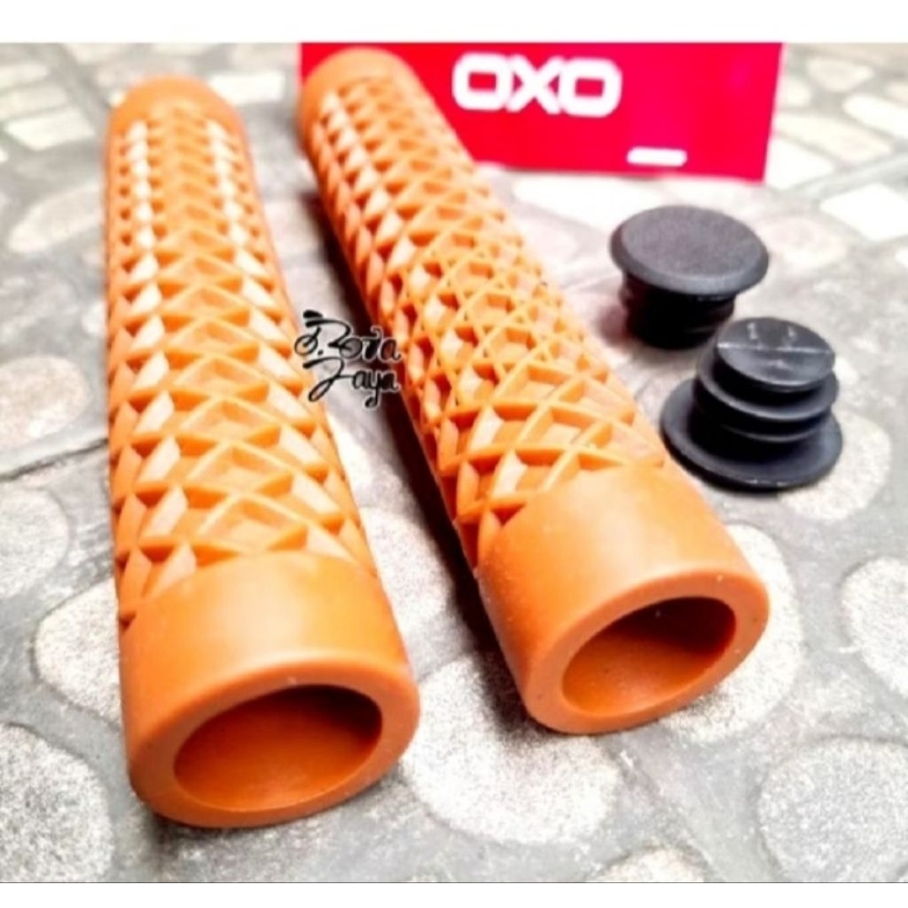 Handgrip sepeda Fixie coklat handgrip coklat sepeda Fixie hanfat sepeda handgrip sepeda bmx grip Fix