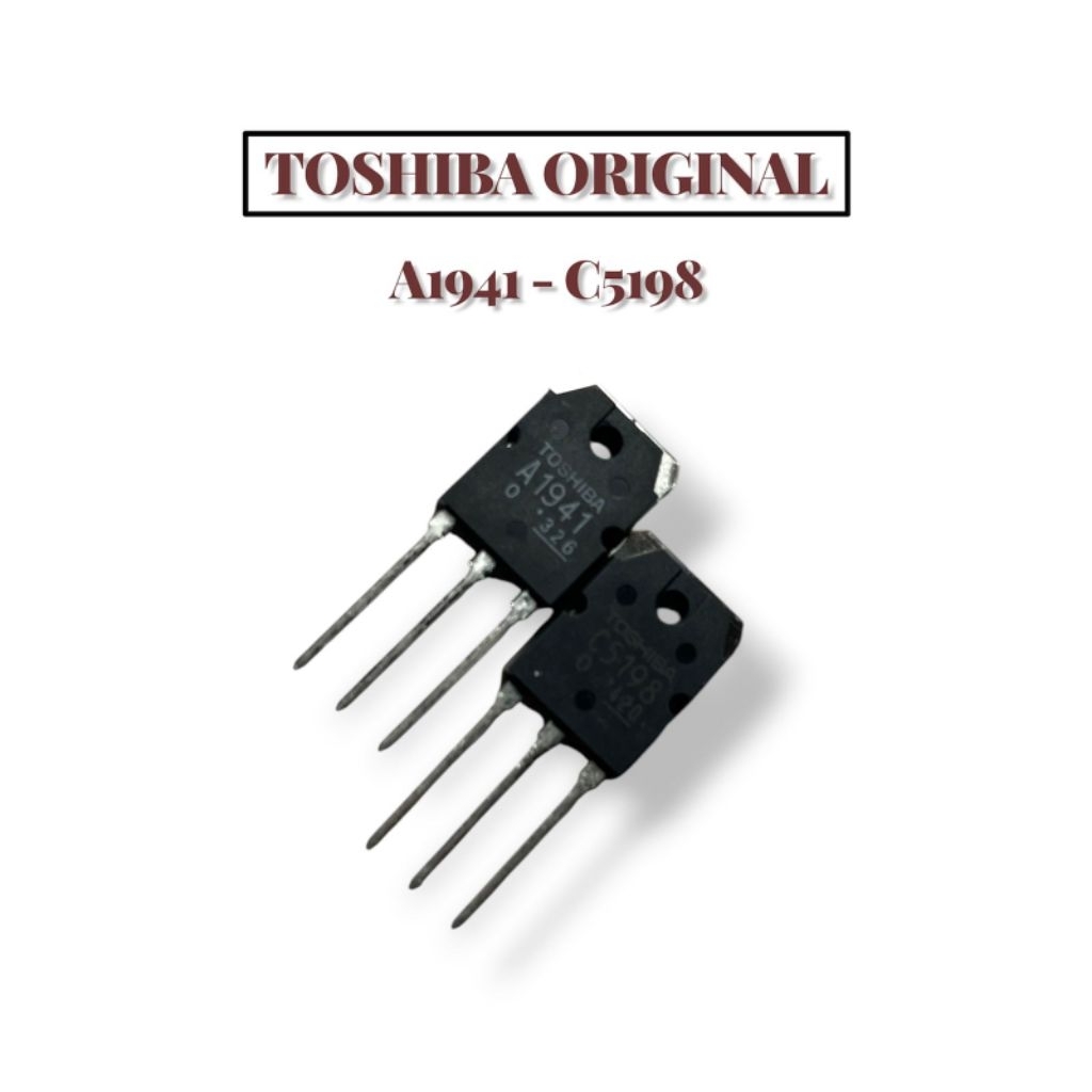 (ORIGINAL) TR Final Toshiba Original 1941 5198 ups