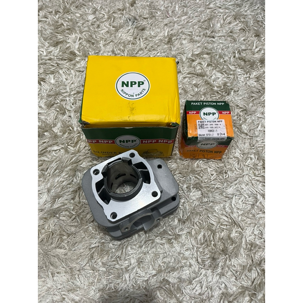 NPP CYLINDER BLOK + PISTON KIT FIZ R FORCE 1 3YR