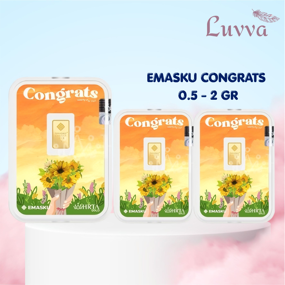 LOGAM MULIA EMASKU CONGRATS SERIES 0.5 - 2 GR