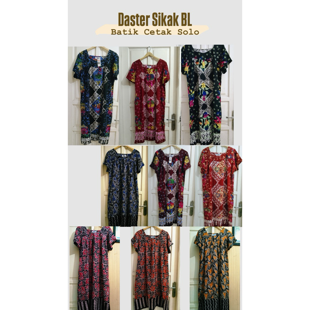 Daster Sikak BL Batik Cetak Solo