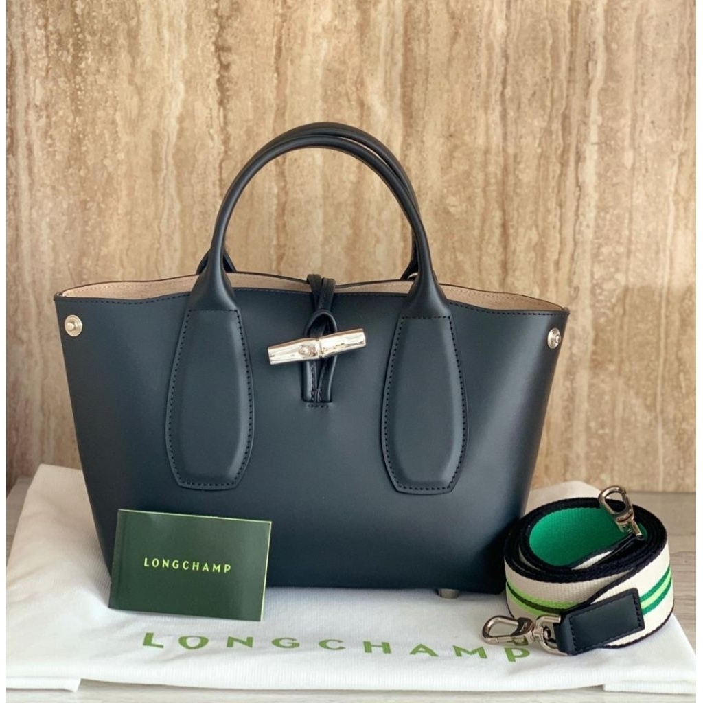 LC Roseau small leather black