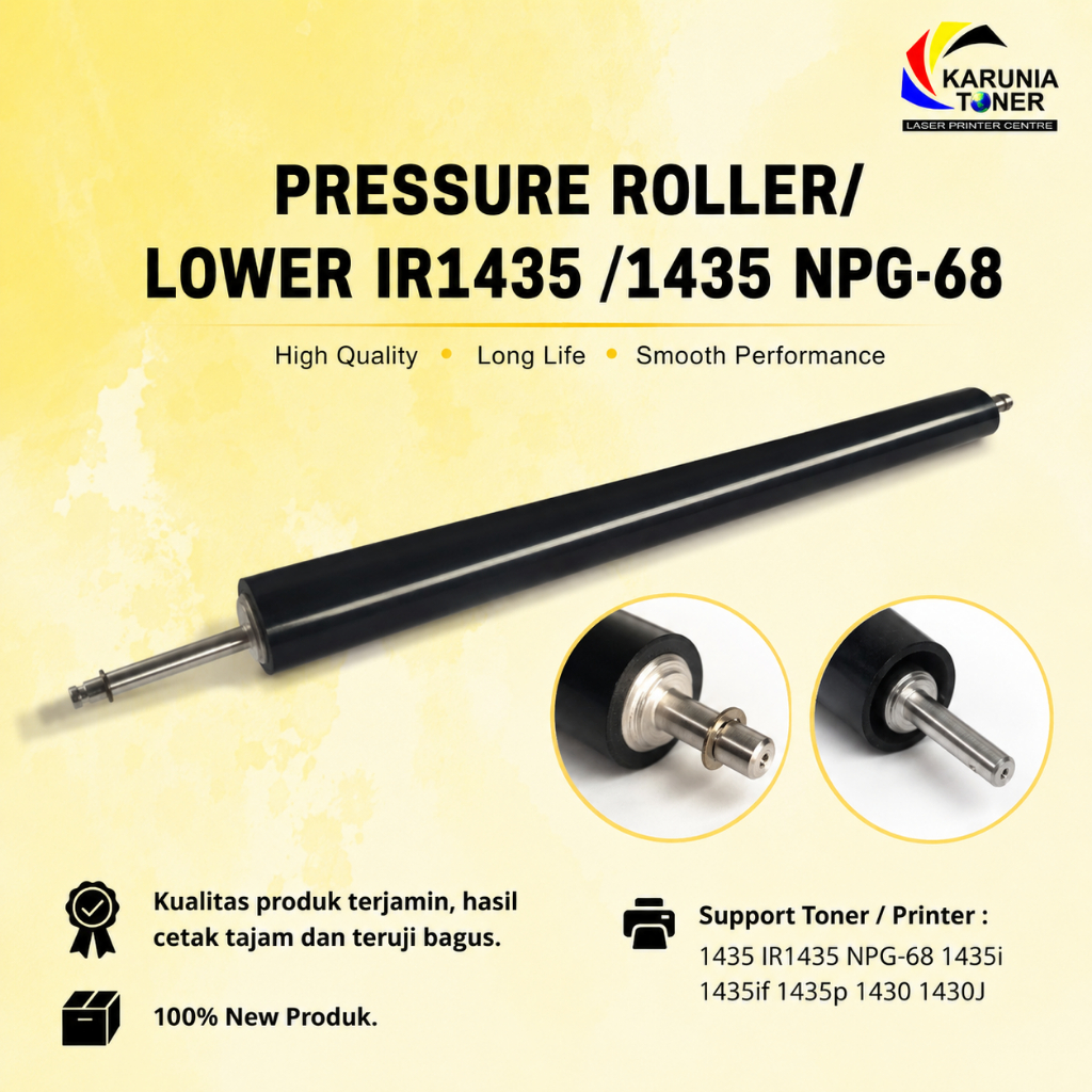 Pressure Roller Lower IR1435 Untuk IR1435 IR1435i IR1435if IR1435p NPG-68