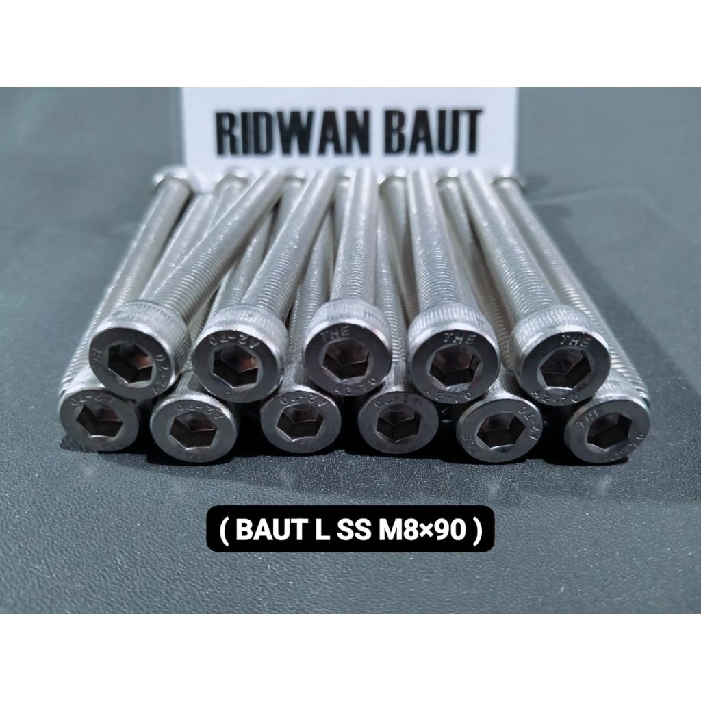BAUT L STAINLESS 304 M8X90