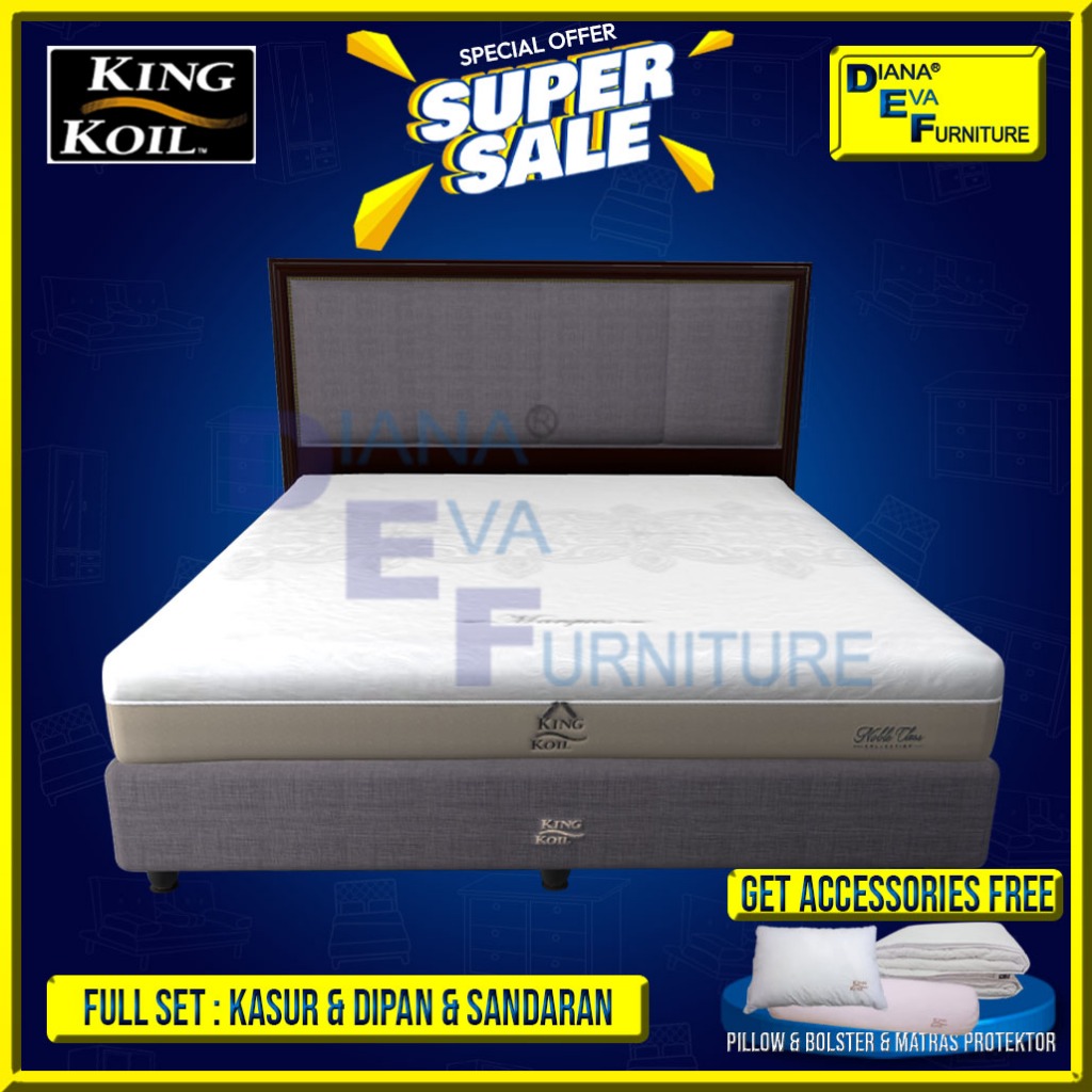King Koil Marques Promo Set 1 Kasur Full Latex