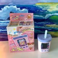 Bandai Original Tamagotchi Smart Meets Pix Tapioca Bubble Tea Dri