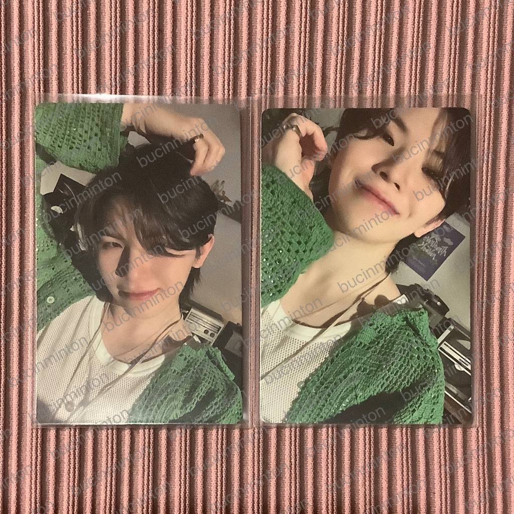 PC Woozi Klepon M2U Heaven Uji Ijo Wooahae RPC Happy Burstday Seventeen Photocard