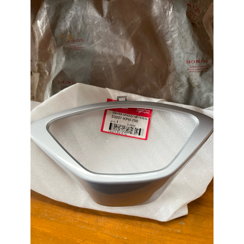 Garnish List Cover Speedometer Speedo Spido Honda Supra X 125 Pertama Lama Lawas Old Karbu Asli Ori 