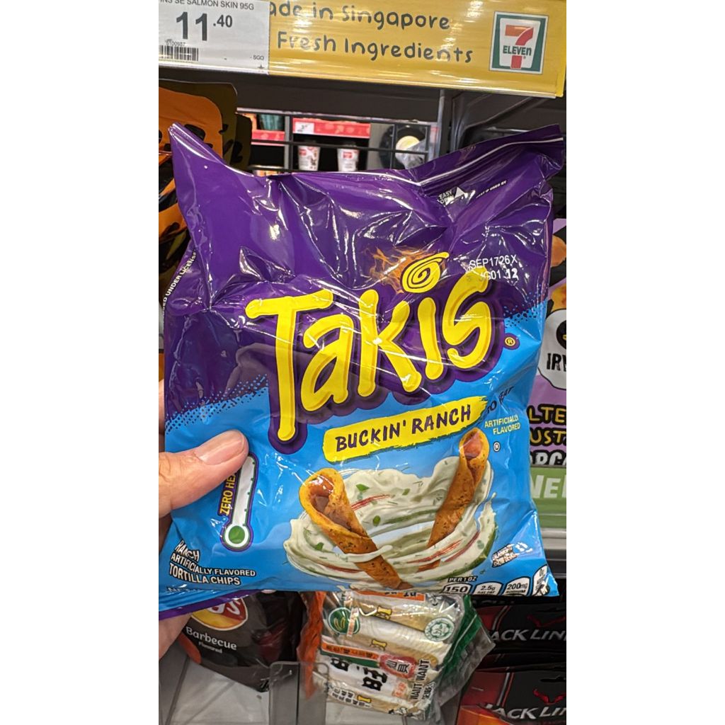 Takis Buckin Ranch Tortilla Chips
