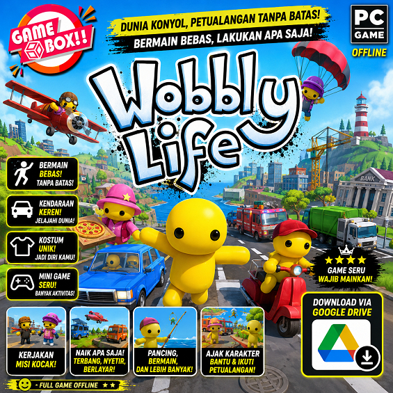 WOBBLY LIFE FULL GAME | 2025 - GAME PC