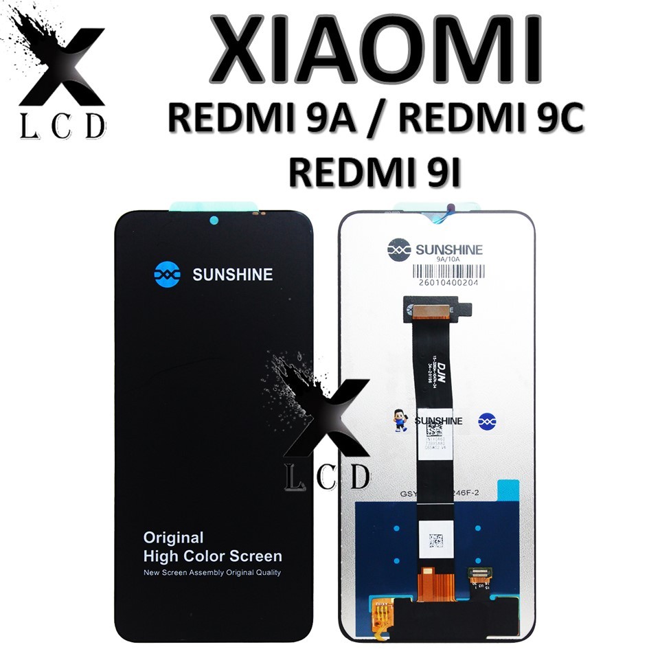 LCD TOUCHSCREEN XIAOMI REDMI 9A / REDMI 9C / REDMI 9I ORIGINAL 100% COMPLETE