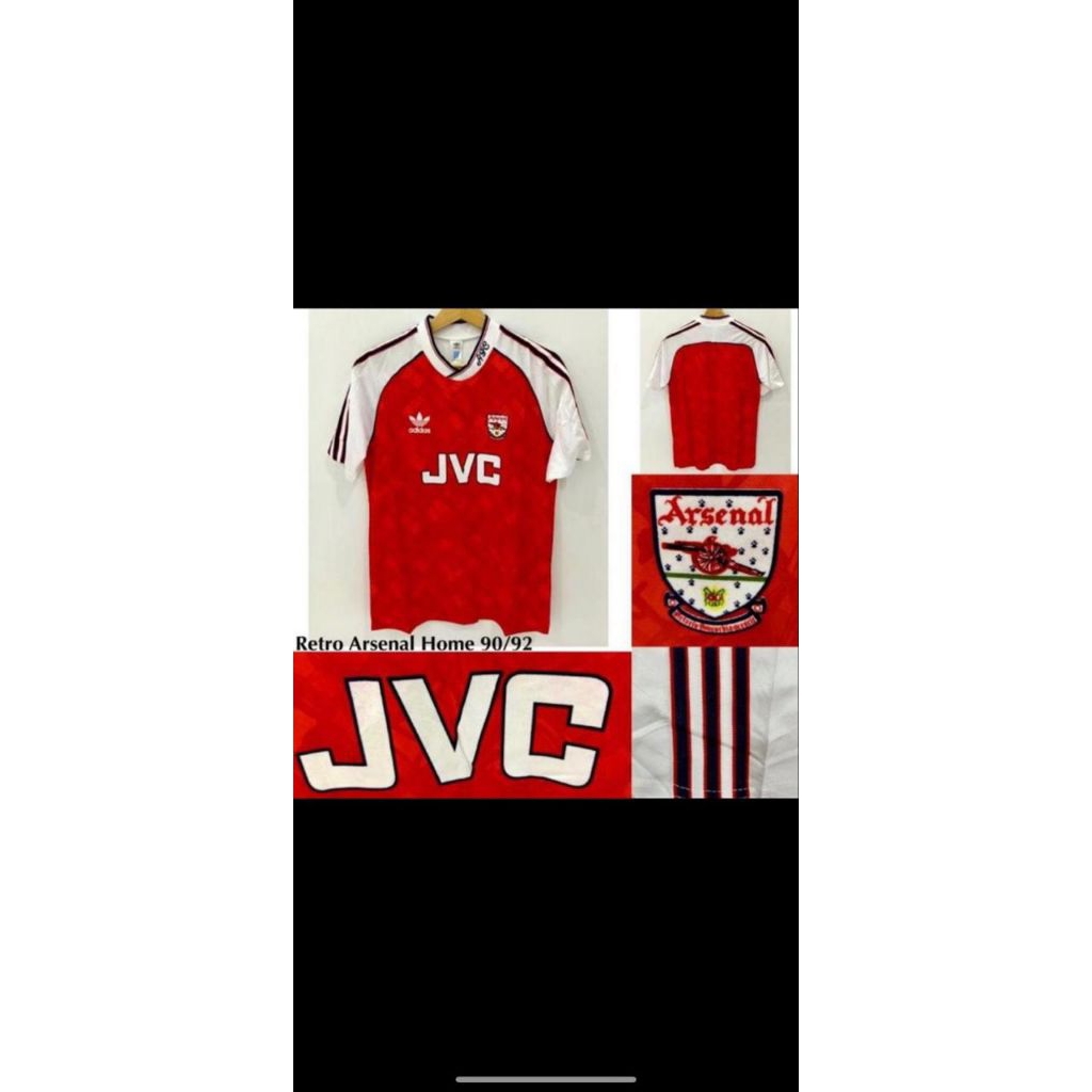 Jersey Klub ARSNL Home Retro 1990/1992 Grade Original