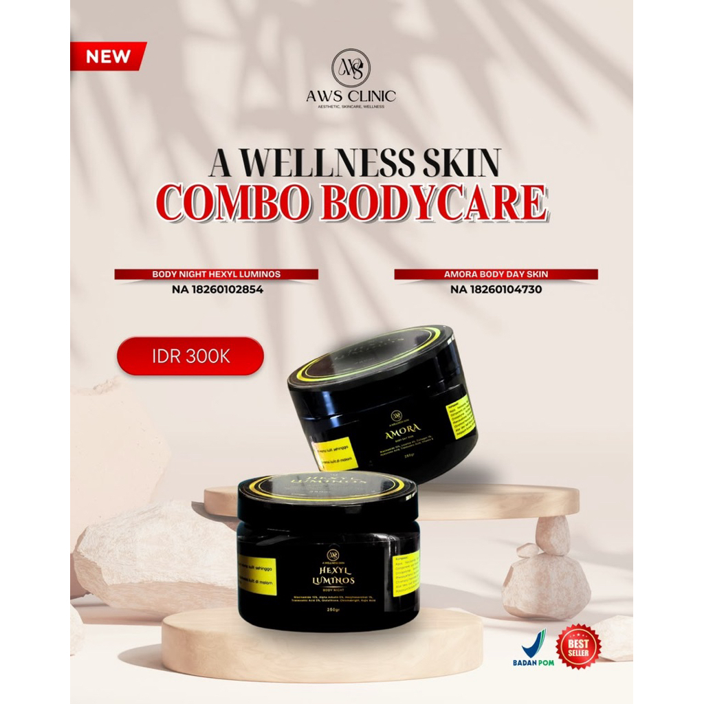 Body Lotion/HB AWS TERBARU + KEMASAN BARU