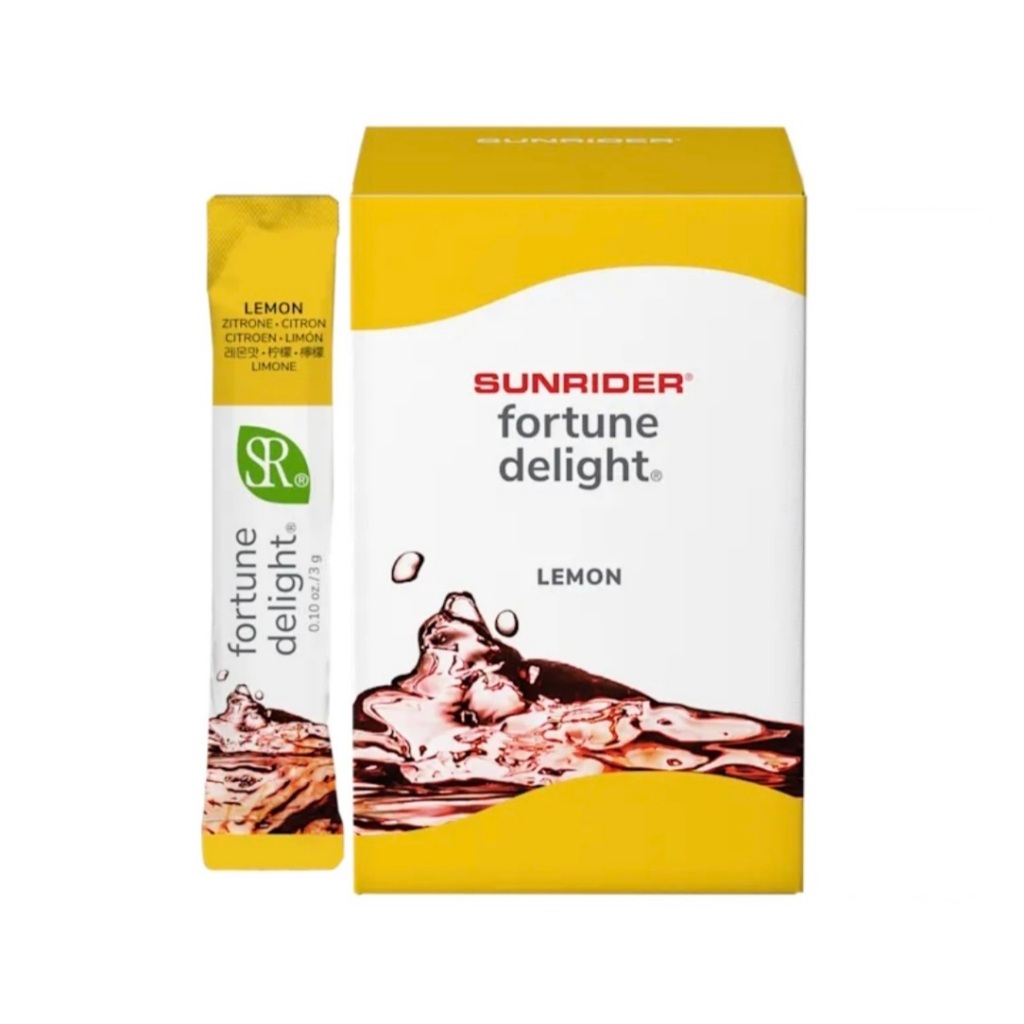 SUNRIDER Fortune Delight 30g berbahan herbal alami berguna membersihkan tubuh