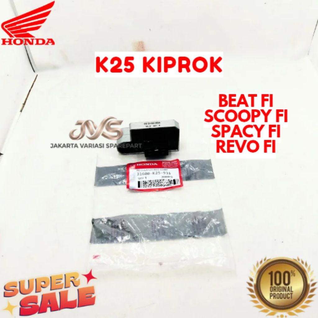 KIPROK KODE K25, KIPROK BEAT FI, KIPROK SCOOPY FI, KIPROK SPACY FI, KIPROK REVO FI