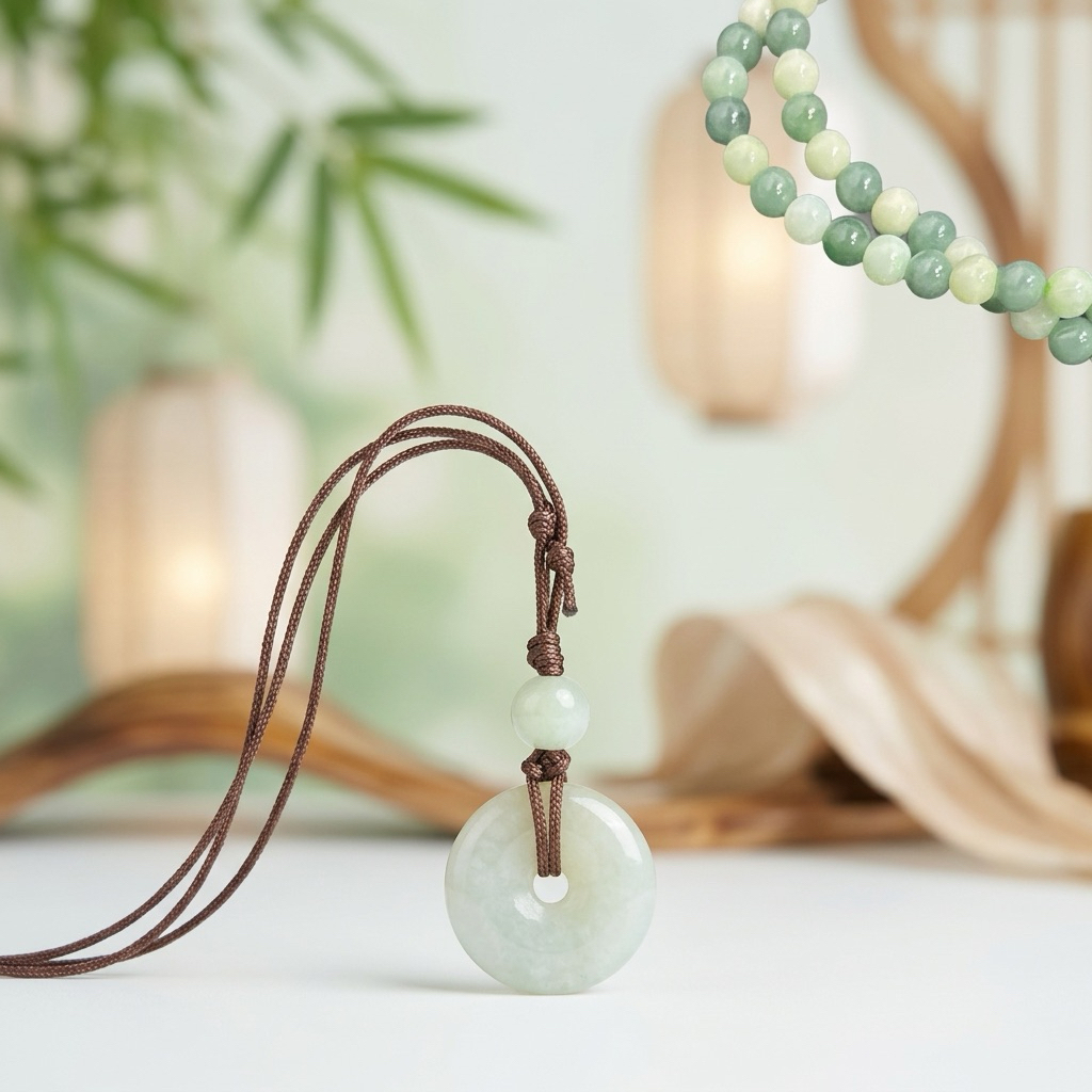 pendant giok | kalung giok | kalung giok donut | pendant giok ping an kou