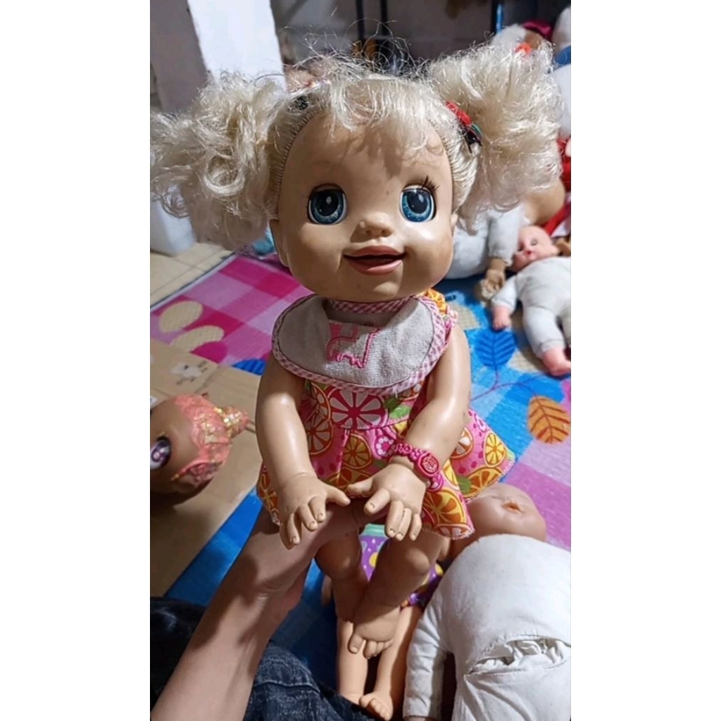 baby alive bekas || baby alive rare preloved || doll boneka bayi bekas || my real baby baby alive