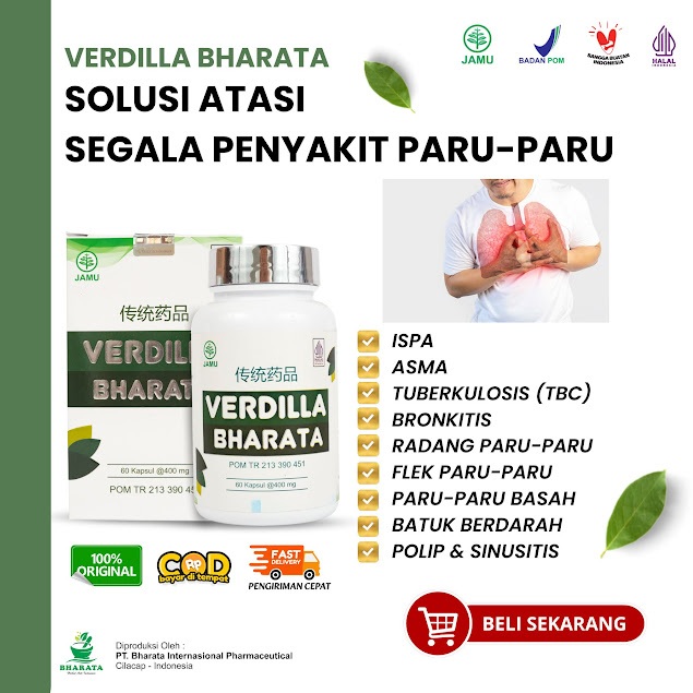 Obat Herbal Sesak Nafas Asma Flek Paru Paru Anak Dewasa Tb Paru Radang Tenggorokan Pembersih Paru Pa