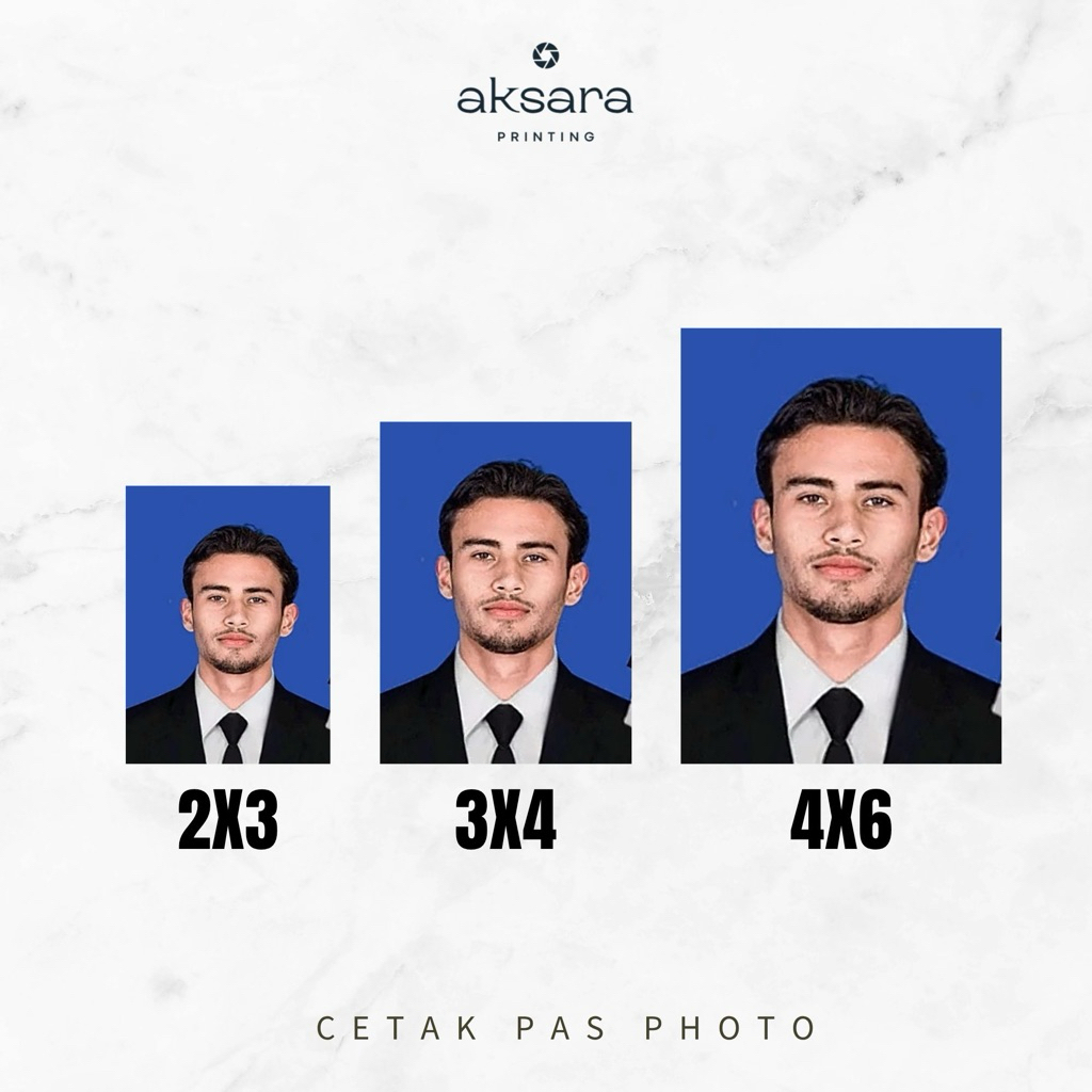 CETAK PAS FOTO 2X3 3X4 4X6 GLOSSY MURAH