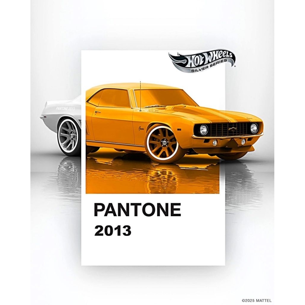 Hotwheels Pantone Silver Series (2026) - '69 Copo Camaro
