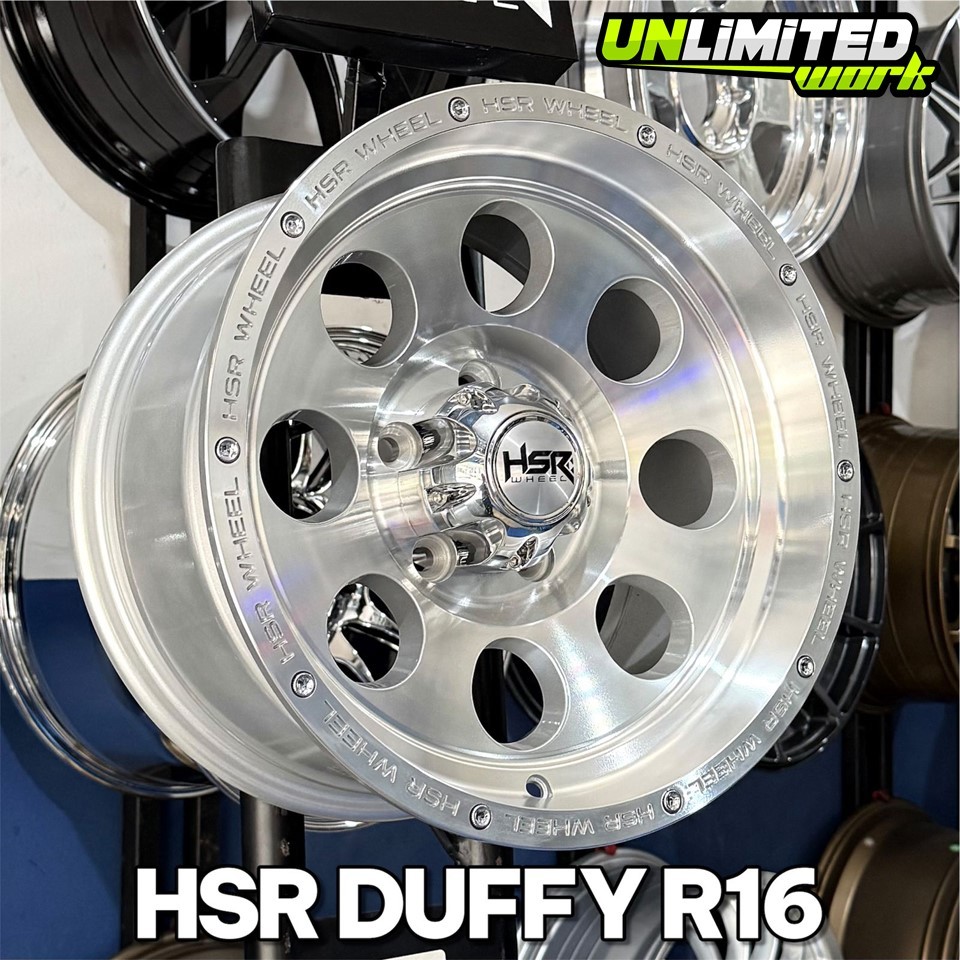Velg Model Mickey Thompson HSR DUFFY R16 PCD 5X114,3 Velg Scross Innova Luxio Biante Terrios Rush
