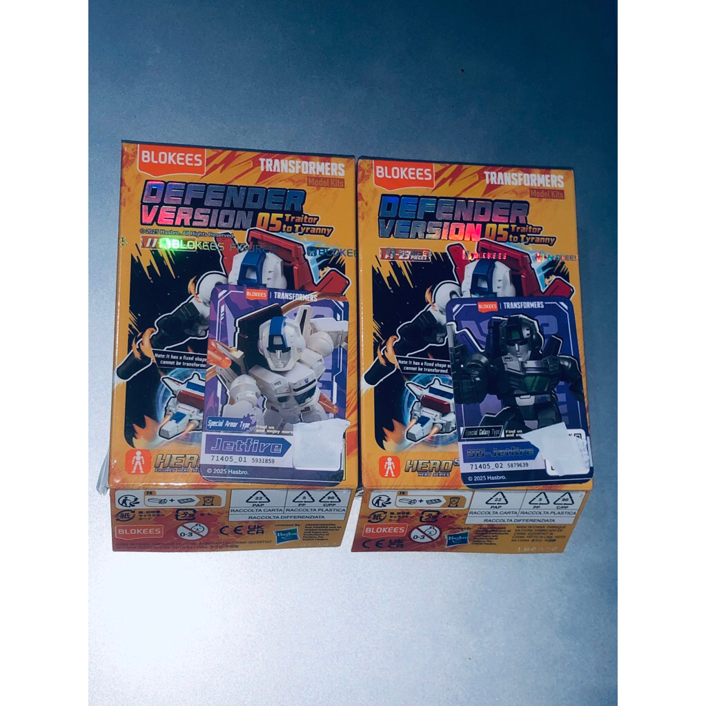 Set Super Secret & Secret Reguler Jetfire (OFC) Blokees Buluke Bloks Transformers Defender Version 0