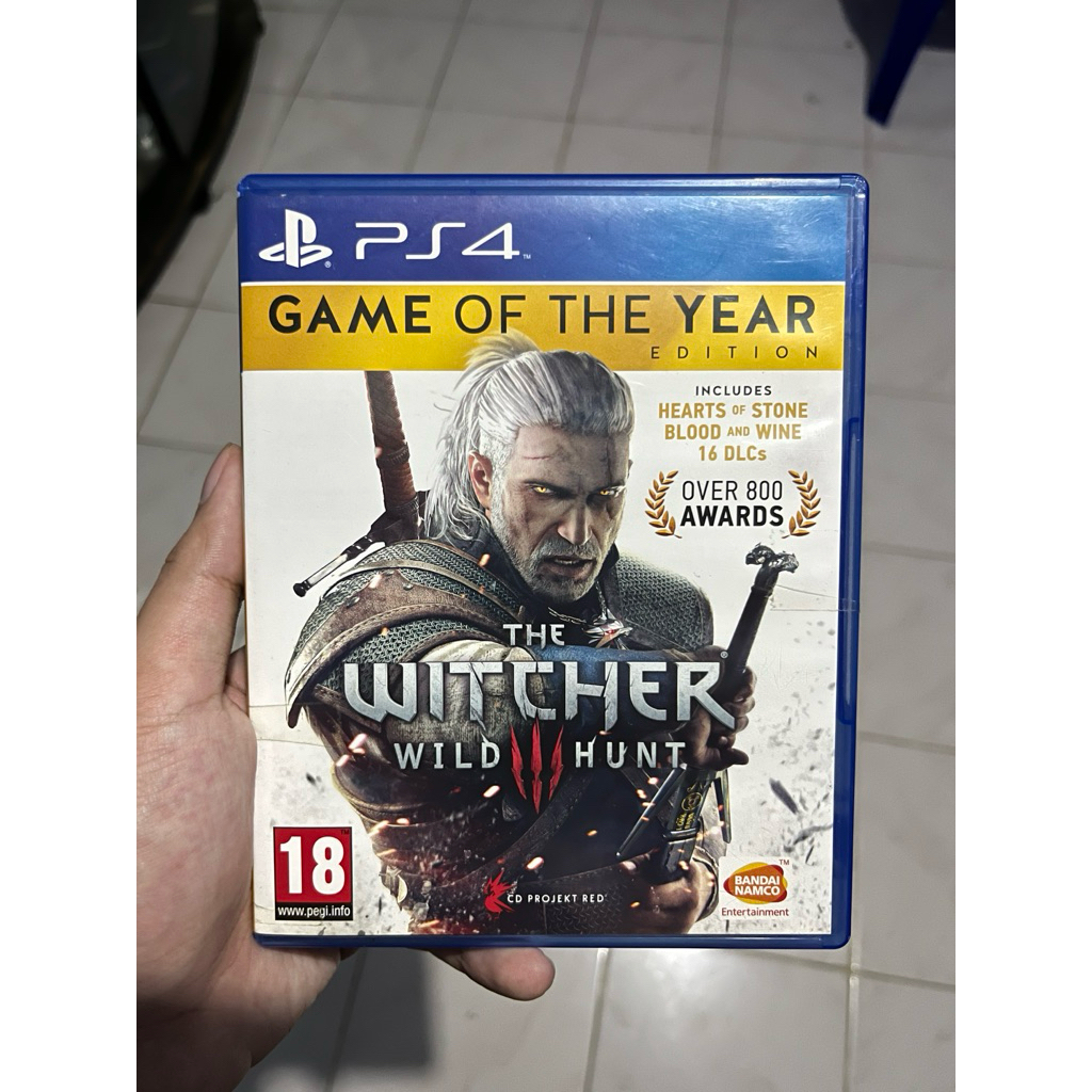 Kaset BD The Witcher 3 Wild Hunt PS4