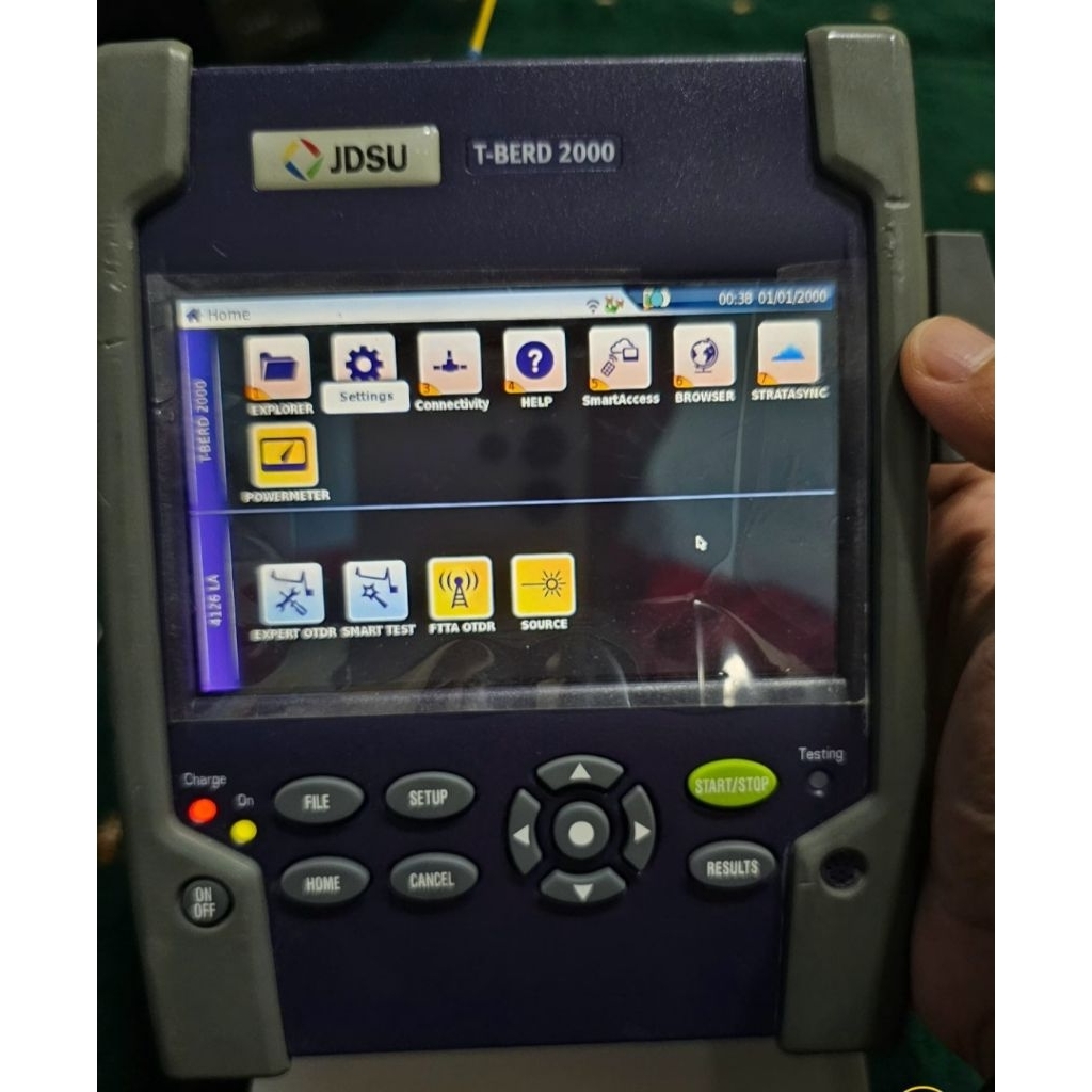 otdr viavi jdsu t berd 2000 37dB 2 wavelength second