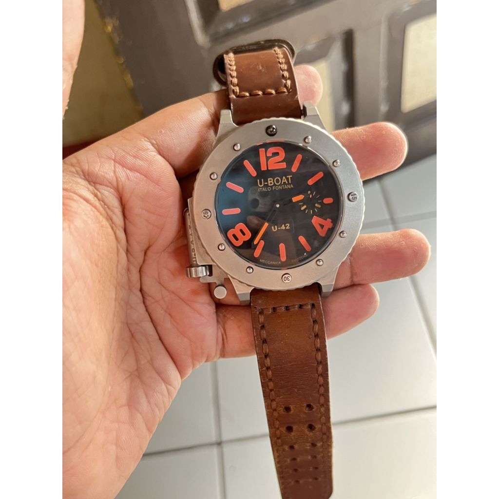 Jam tangan pria Uboat automatic like new