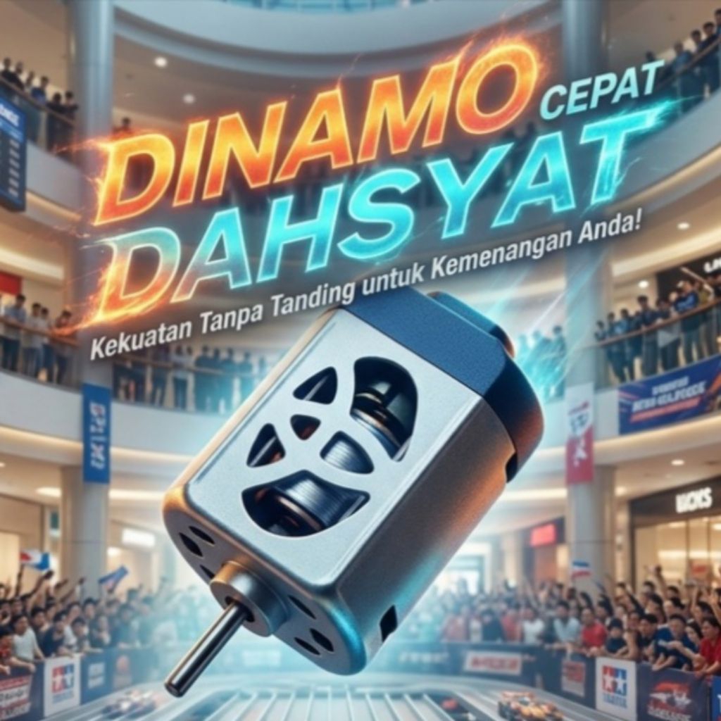 DINAMO TAMIYA KILIKAN SETAN Mini 4wd (TOP SPEED 95 KM/JAM) super cepat/kencang